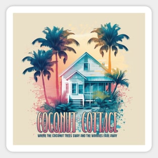 Coconut Cottage Sticker